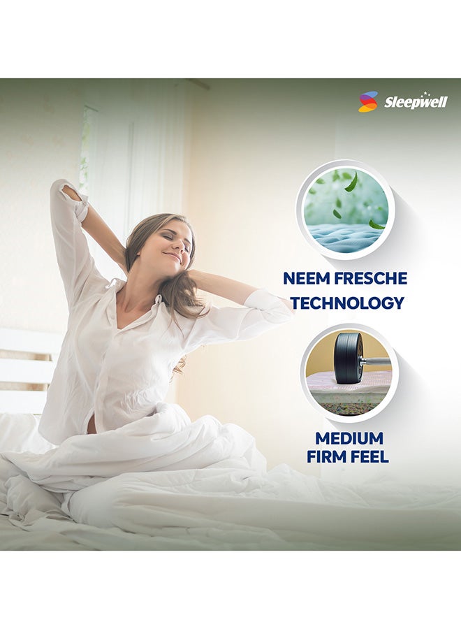 سليب ويل سليبويل دورافيرم 2.0 | رغوة فيسكو الطبية | حجم سرير سوبر كينج | شركة متوسطة | تكنولوجيا النيم فريشسي | مرتبة مضادة للترهل (200 طول × 200 عرض × 15 ارتفاع سم) - Image 4